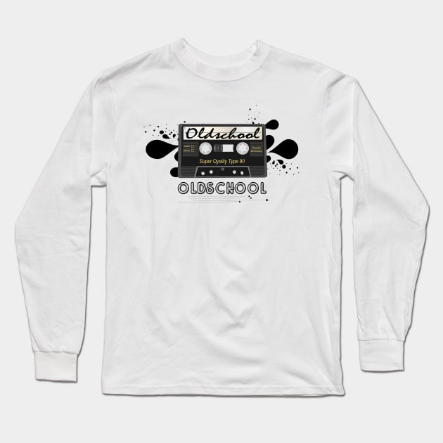 Oldschool Long Sleeve T-Shirt by G-Art Swiss